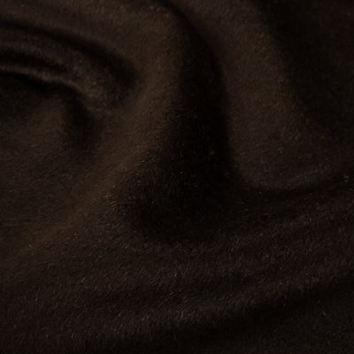 Pile Weave Italian Cashmere Wool | Chocolate