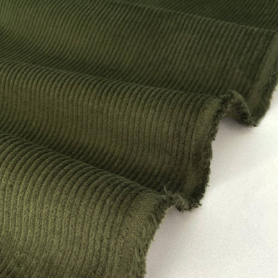 Corduroy | Organic Cotton | 8 Wale | Moss | 131 cm | END OF ROLL