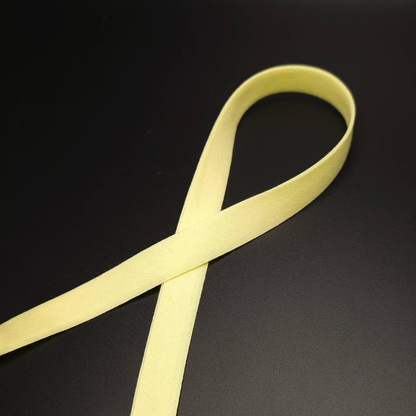 Poly Cotton Bias | 13 mm PALE YELLOW