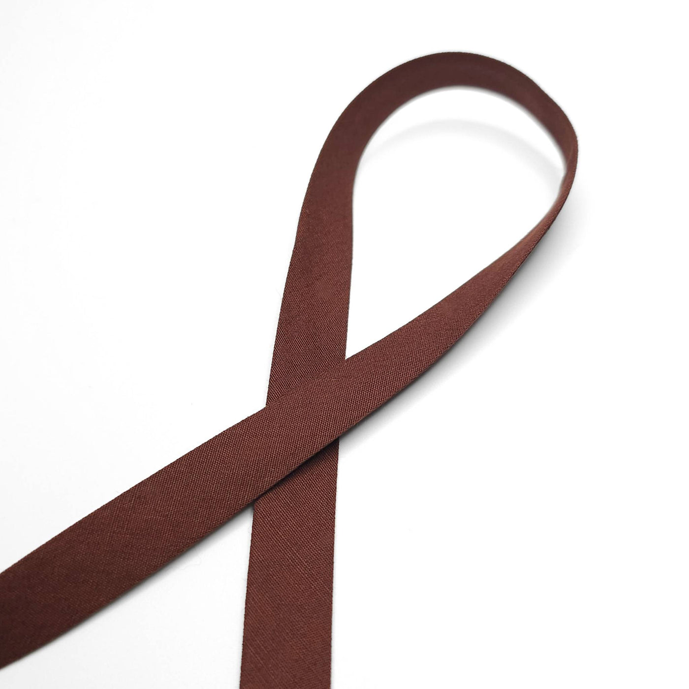 Poly Cotton Bias | 13 mm BROWN