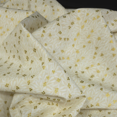 100% Cotton | Holiday Flourish | Festive Finery | Robert Kaufman - Vanilla