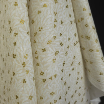 100% Cotton | Holiday Flourish | Festive Finery | Robert Kaufman - Vanilla