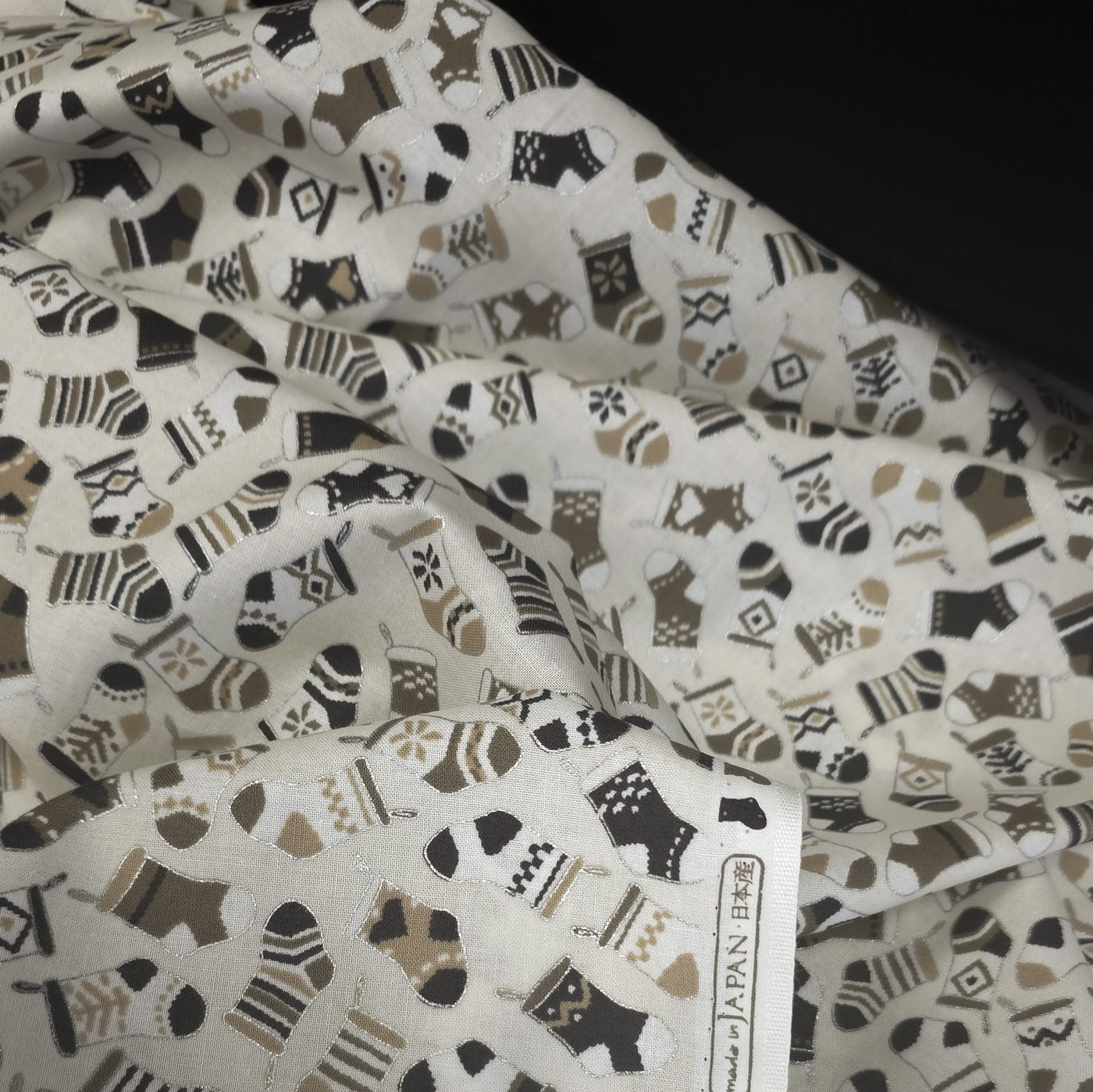 100% Cotton | Holiday Charms | White | Robert Kaufman