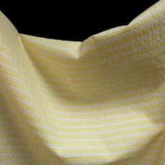 Yarn Dyed Cotton Stripe | Yellow & Ecru | Katia Fabrics