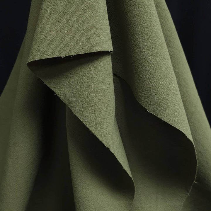 Crumple Cotton Fabric – Soft Washed 100% Cotton | Les Tissées