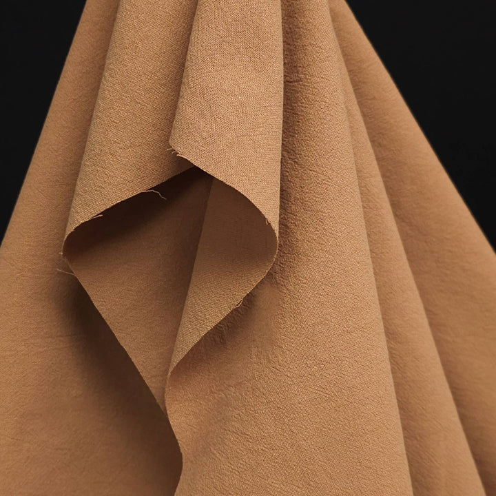 Crumple Cotton Fabric – Soft Washed 100% Cotton | Les Tissées