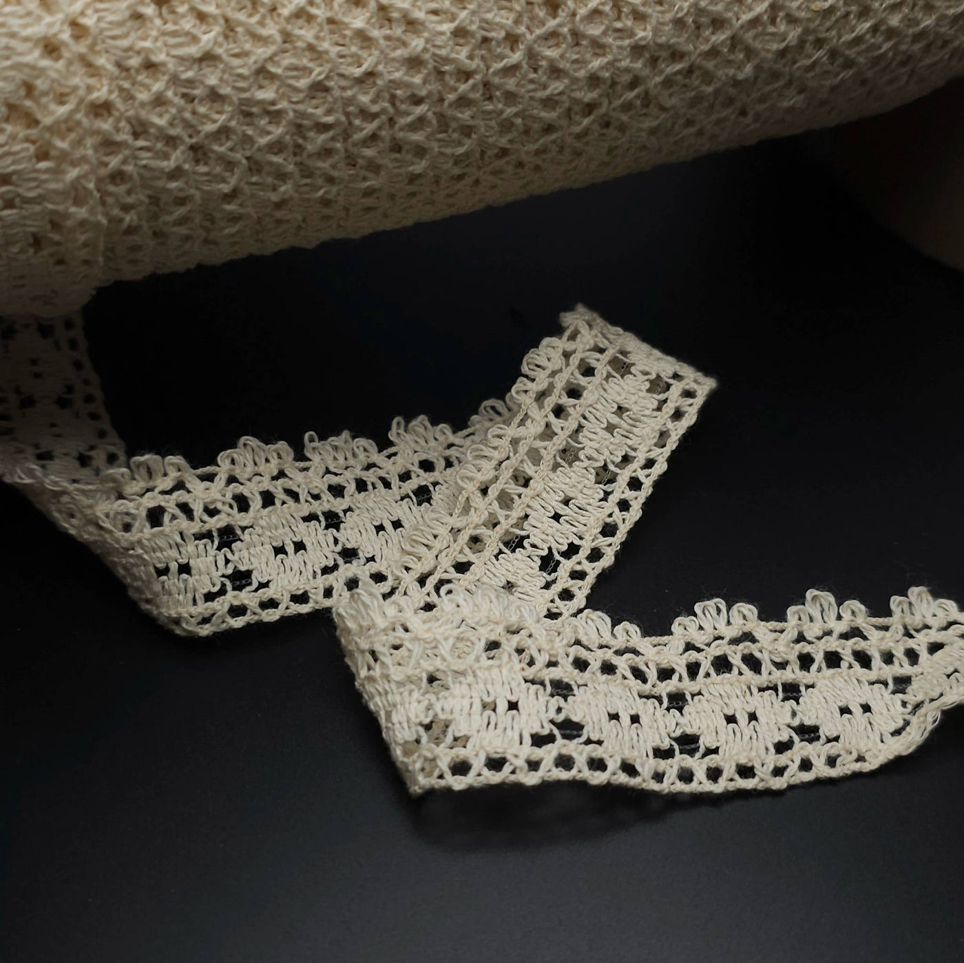 Cotton Lace Trim | 3 cm  - 1 1/4"