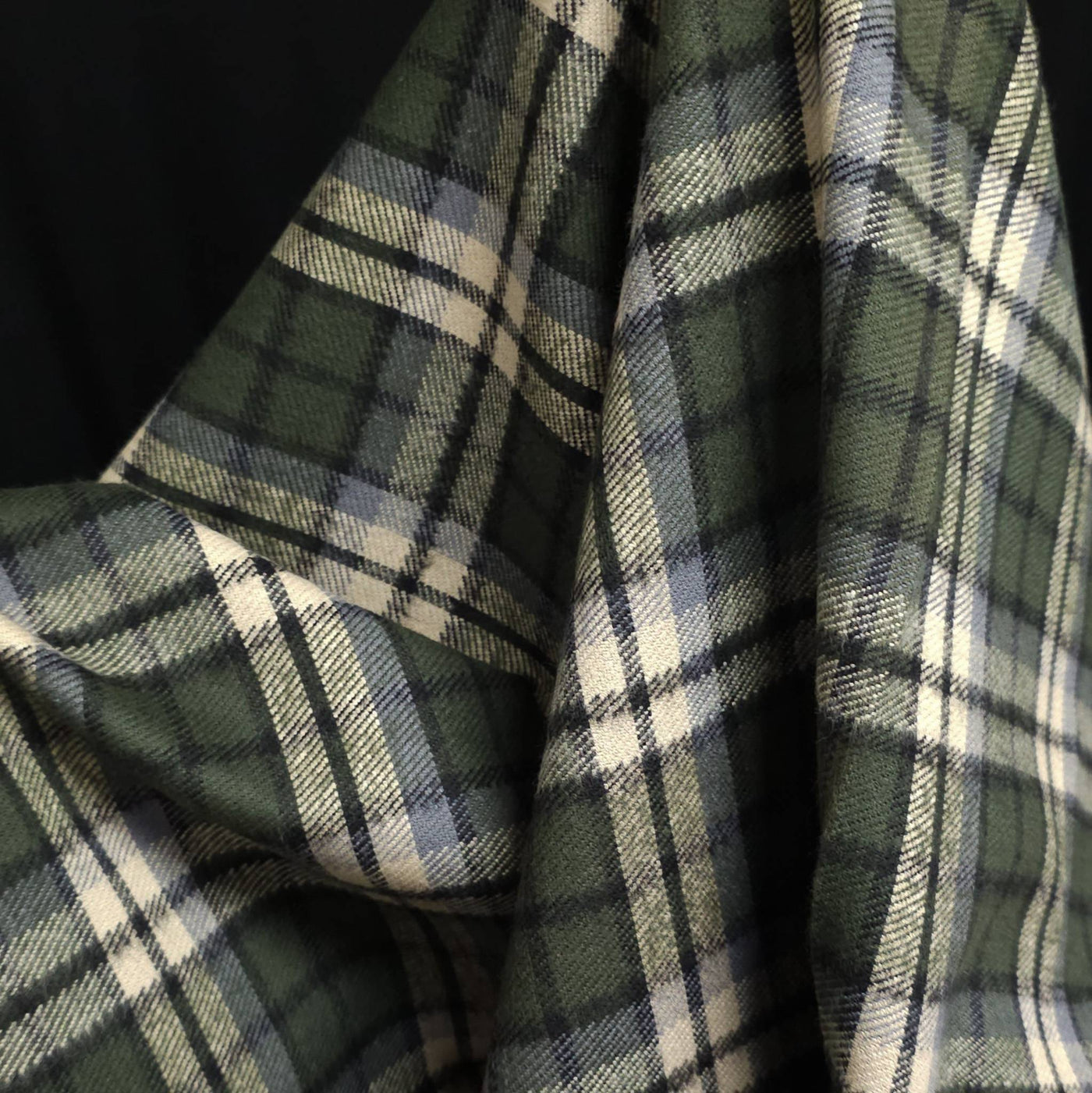 Durango Flannel | Green | Robert Kaufman