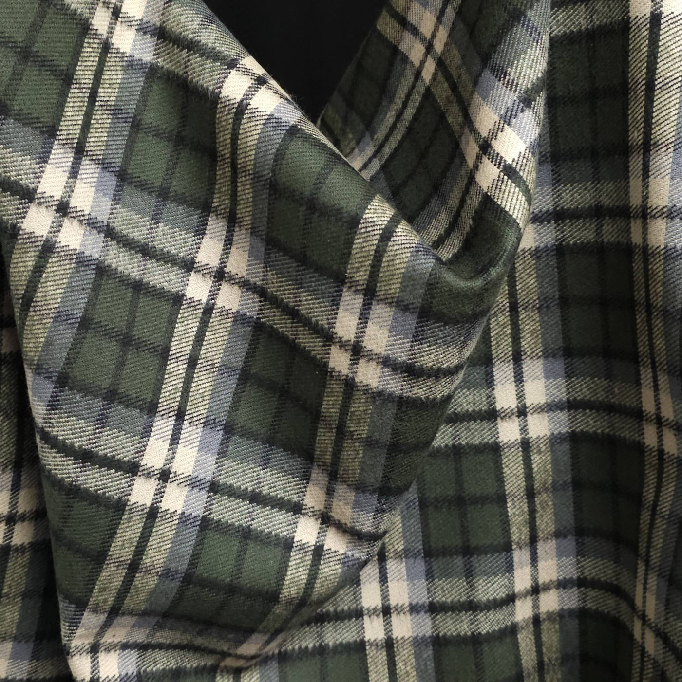 Durango Flannel | Green | Robert Kaufman