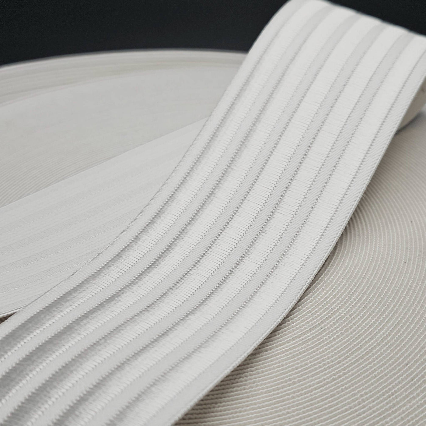 Élastique de ceinture | 58 mm - 2,28" | Blanc