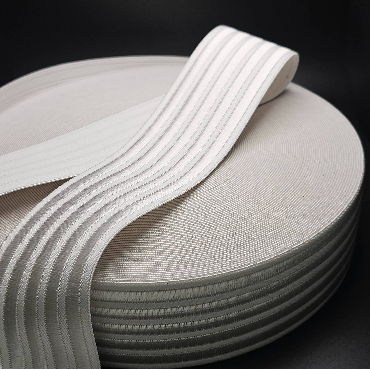 Élastique de ceinture | 58 mm - 2,28" | Blanc