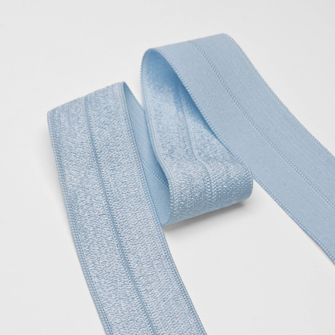 Fold-Over Elastic - 23 mm - 15/16" - Light Blue