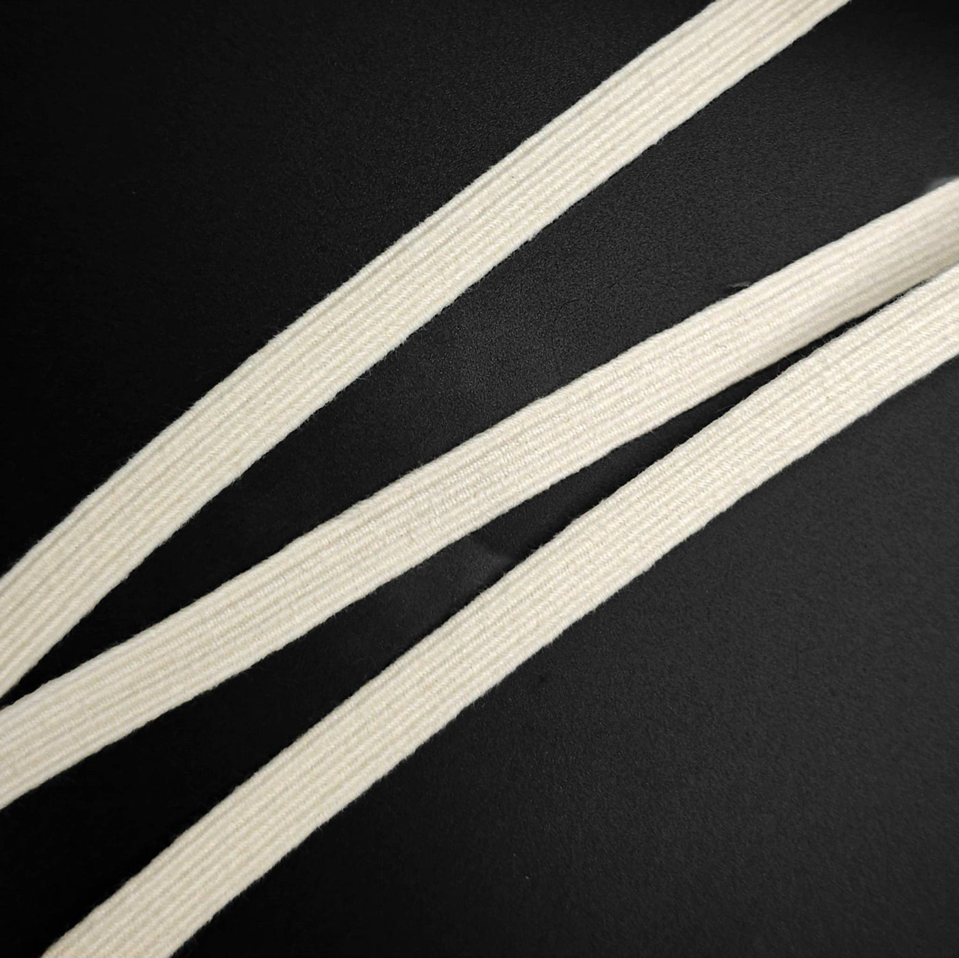 Cotton Braided Elastic | 8 mm