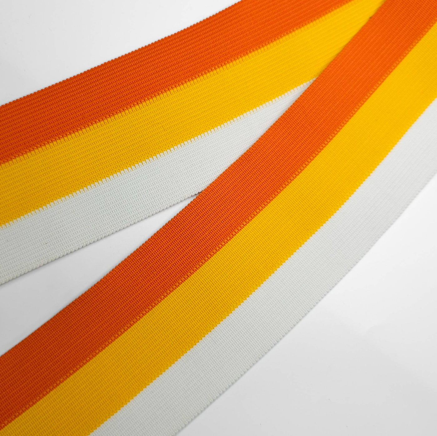 Vintage Sunset Waistband Elastic | Orange, Yellow & White