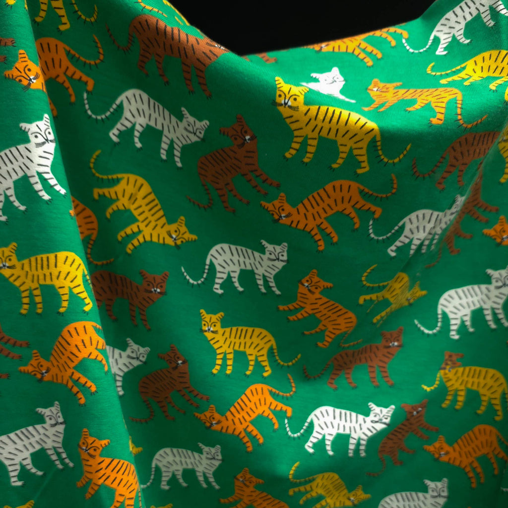 100% Modal Knit Jersey Fabric – Eco-Friendly Animal Skin Print Multicolor – 6 Oz – Sold By The Yard