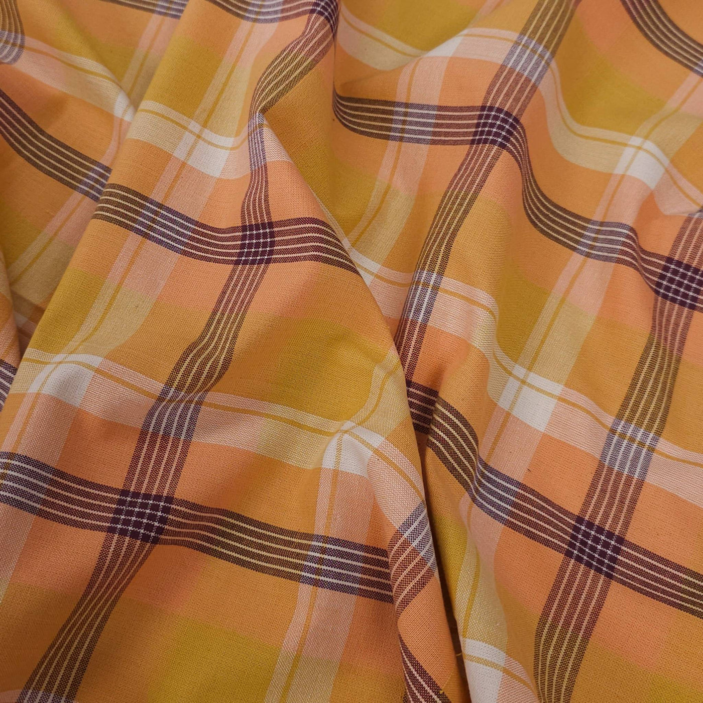 Yarn Dyed | 100% Cotton | Arcade Wovens | Apricot | Fableism