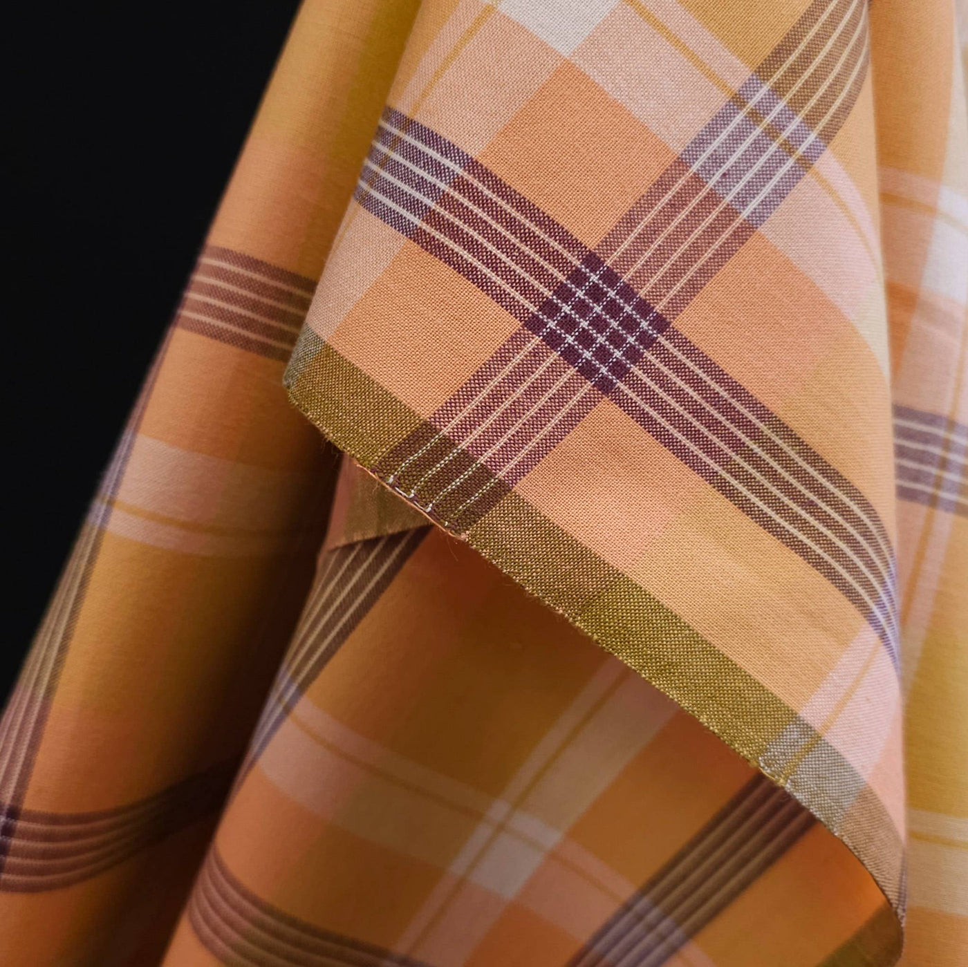 Yarn Dyed | 100% Cotton | Arcade Wovens | Apricot | Fableism