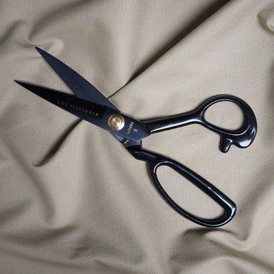 LDH | Midnight Edition Fabric Shears | Rubber Handle | 8" (20 cm)