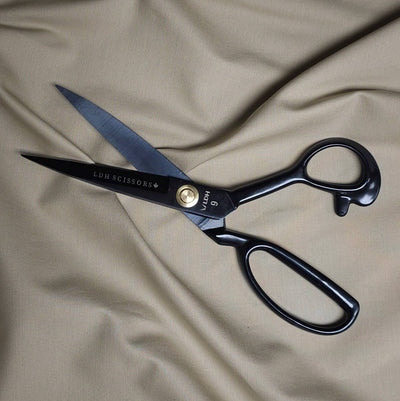 LDH | Midnight Edition Fabric Shears | Rubber Handle | 9" (23 cm)