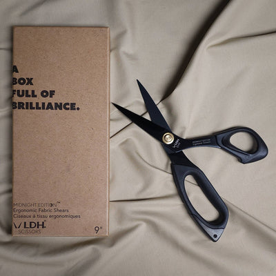 LDH | Midnight Edition Ergonomic Scissors | 9" (23 cm)