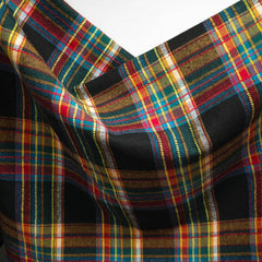 Premium Cotton Flannel Fabric | Yarn-Dyed Plaid