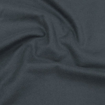 Flannel | Solid | Robert Kaufman| Black | 115 cm | END OF ROLL