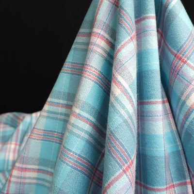 Mammoth Organic Flannel | Junior | Robert Kaufman | Aqua
