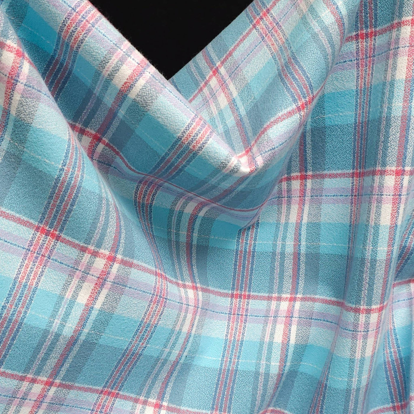 Mammoth Organic Flannel | Junior | Robert Kaufman | Aqua