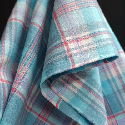 Mammoth Organic Flannel | Junior | Robert Kaufman | Aqua