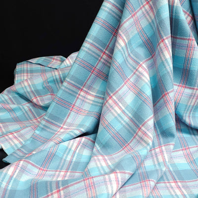 Mammoth Organic Flannel | Junior | Robert Kaufman | Aqua