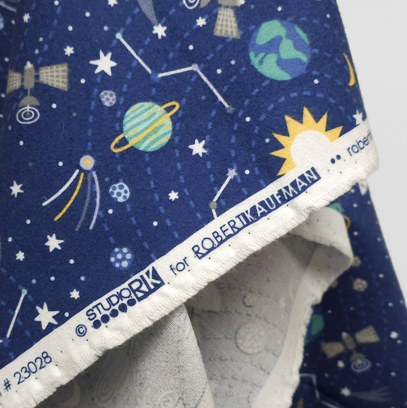 Astrobot Flannel | Midnight | Robert Kaufman