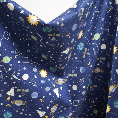 Astrobot Flannel | Midnight | Robert Kaufman