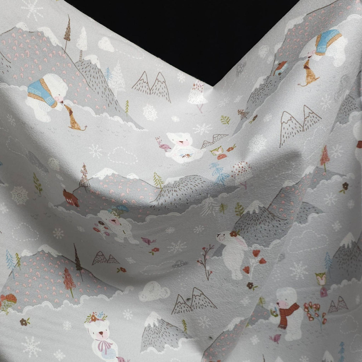 Winter Days Flannel | Haze | Robert Kaufman