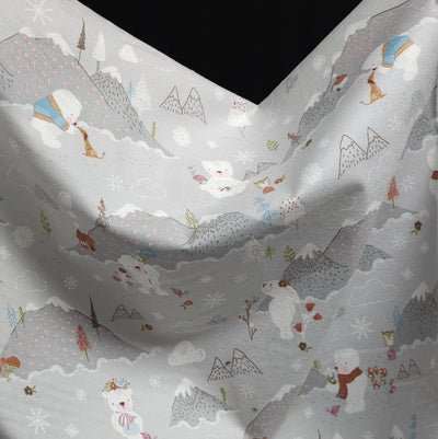 Winter Days Flannel | Haze | Robert Kaufman