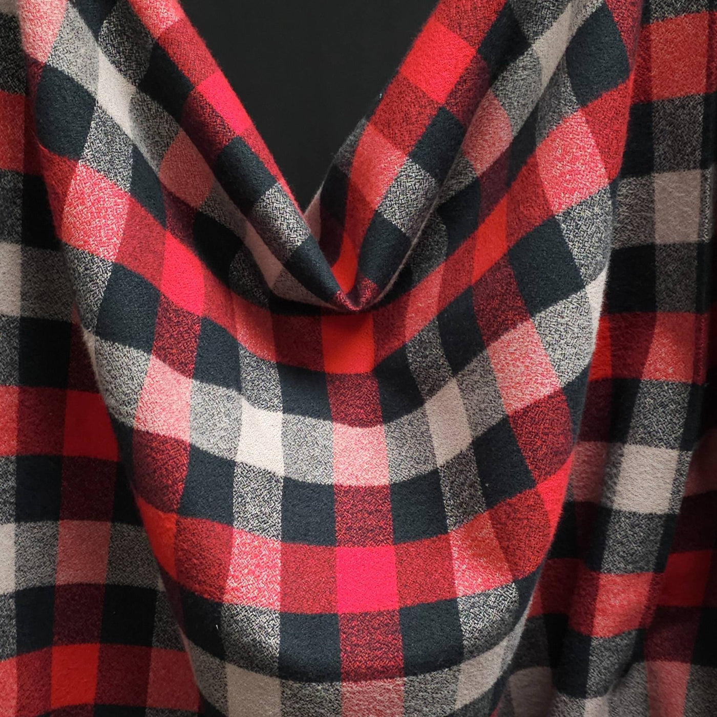 Mammoth Organic Flannel | Robert Kaufman | Red