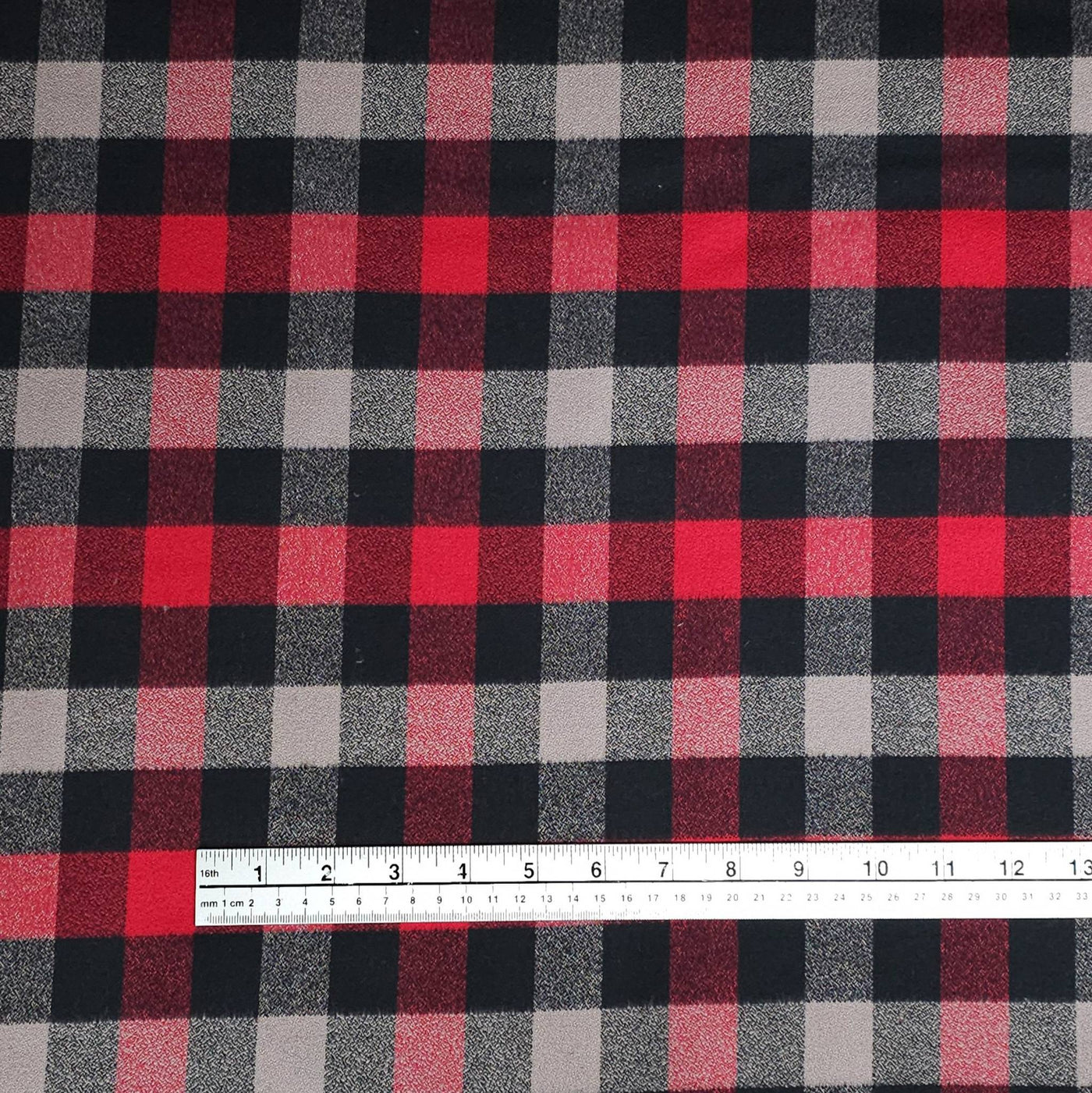 Mammoth Organic Flannel | Robert Kaufman | Red