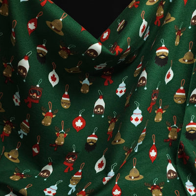 Critter Ornaments Flannel | Robert Kaufman