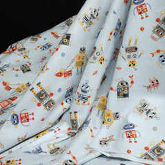 Astrobot Flannel | Robert Kaufman