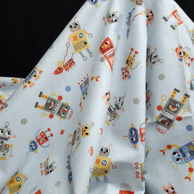 Astrobot Flannel | Robert Kaufman