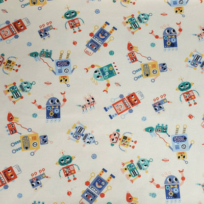 Astrobot Flannel | Robert Kaufman