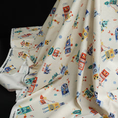 Astrobot Flannel | Robert Kaufman