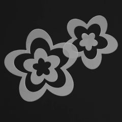 Flower Template Set | 8'', 6'', 4'' & 2''