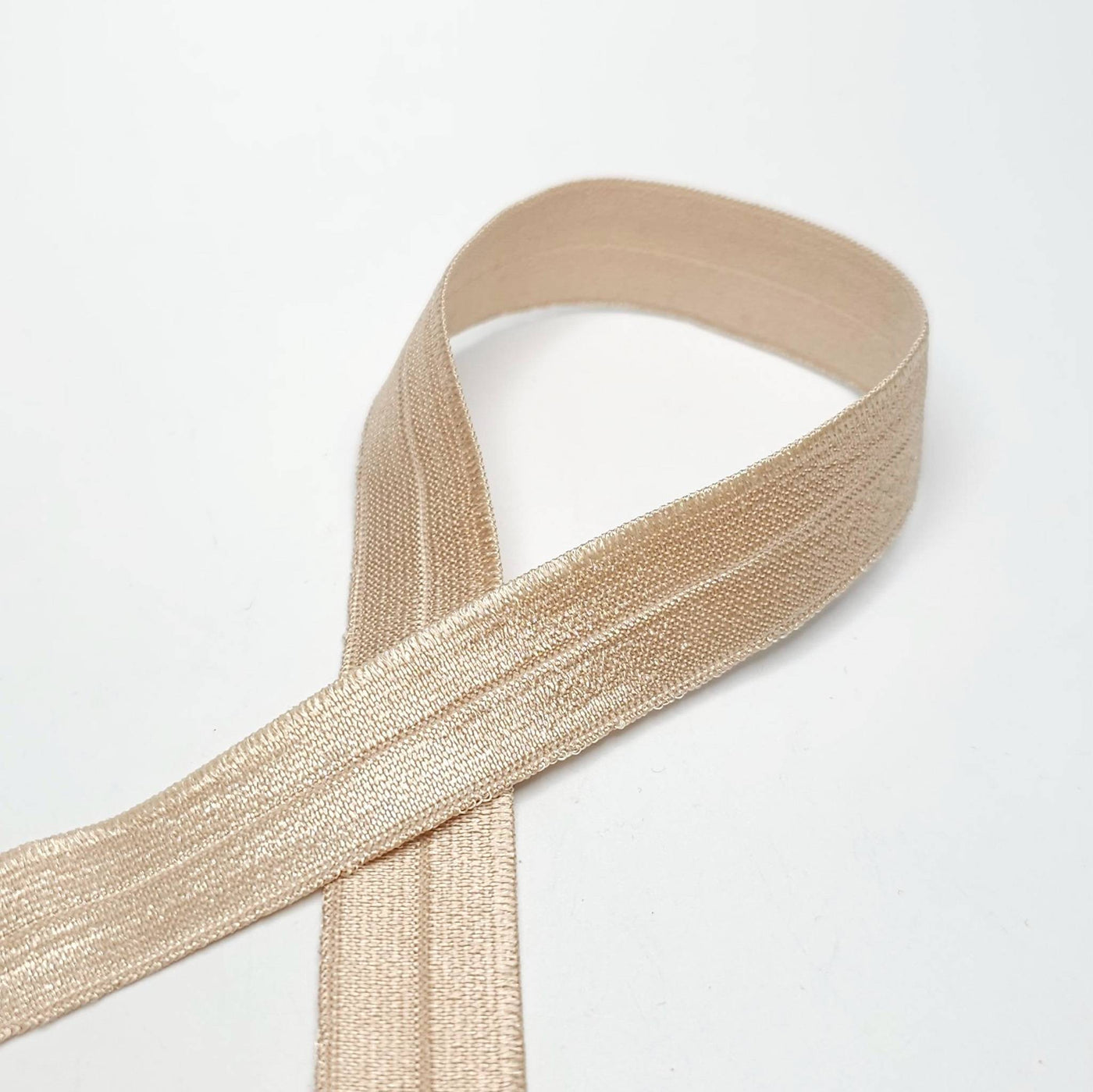 Fold-Over Elastic | 15 mm - Beige