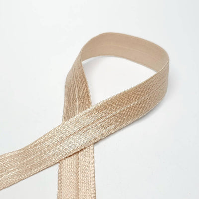 Fold-Over Elastic | 15 mm - Beige