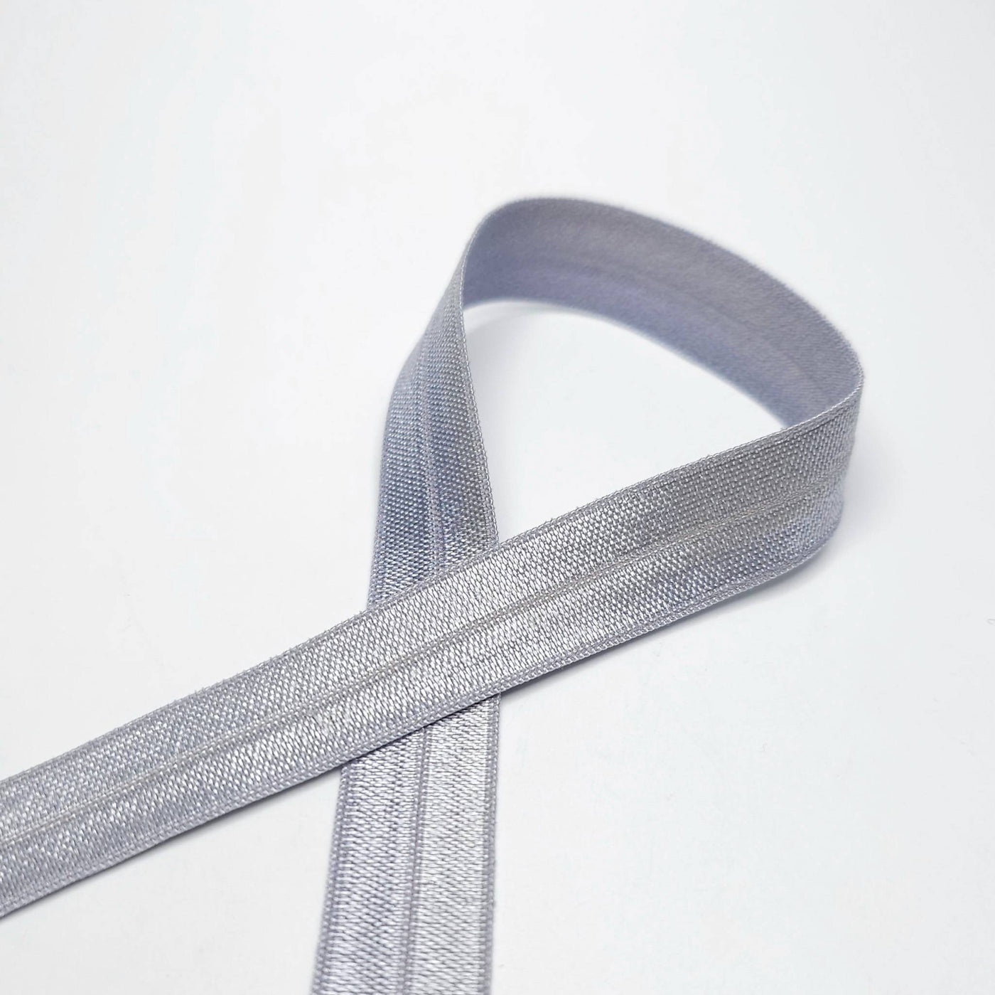 Fold-Over Elastic | 15 mm - Silver