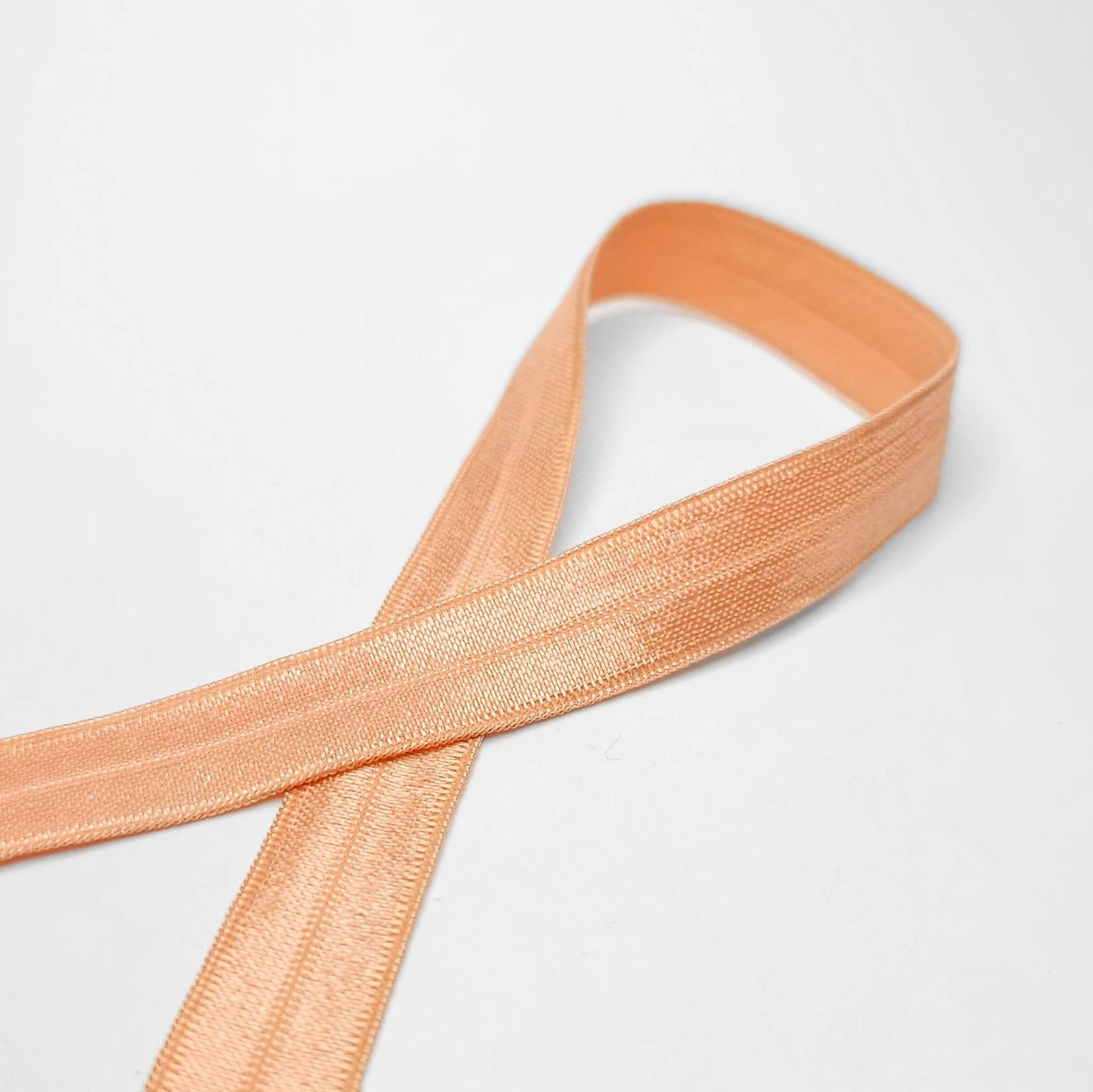 Fold-Over Elastic | 13 mm - 1/2" - Apricot