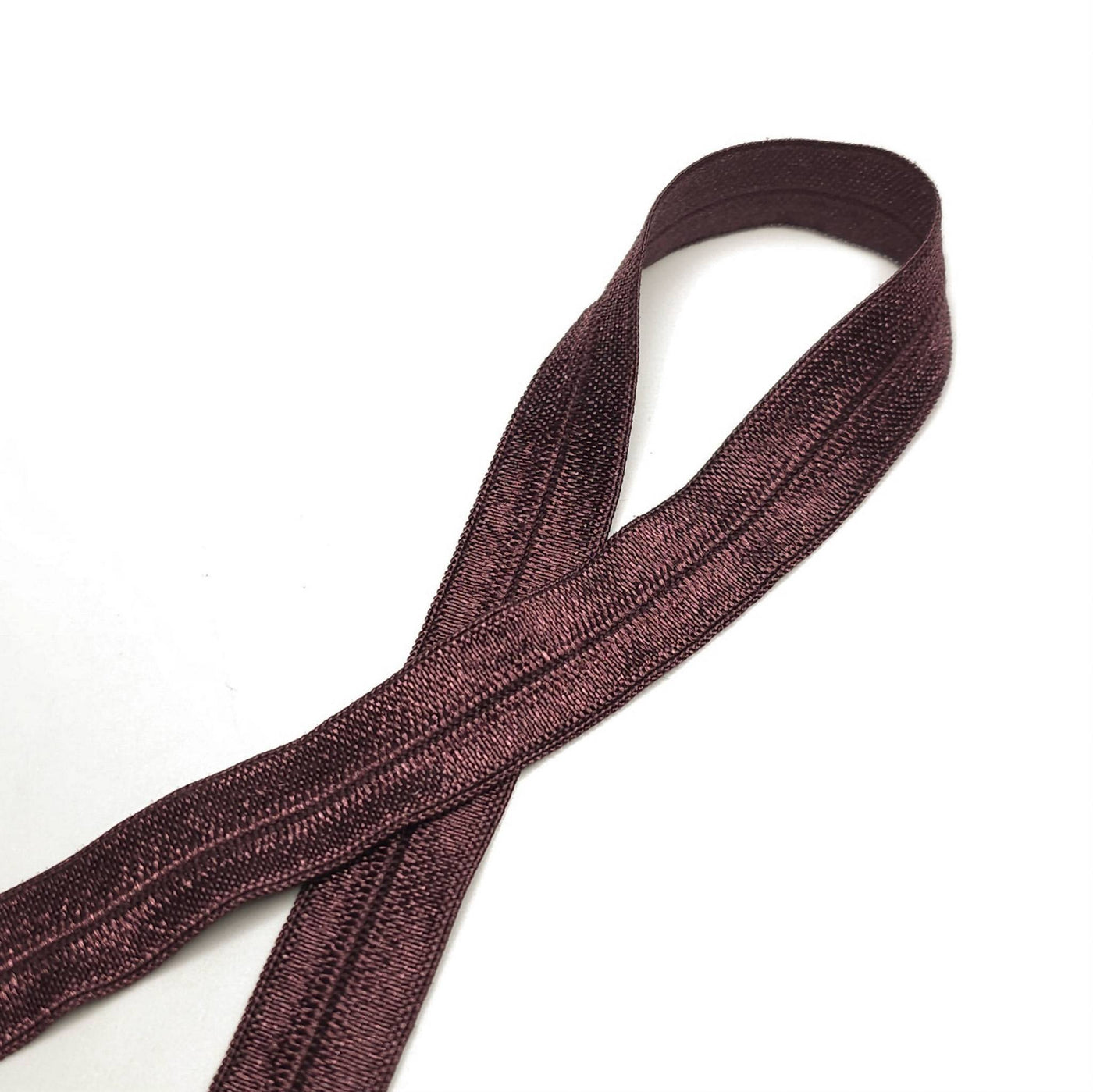 Fold-Over Elastic | 13 mm - 1/2" - Mahogany
