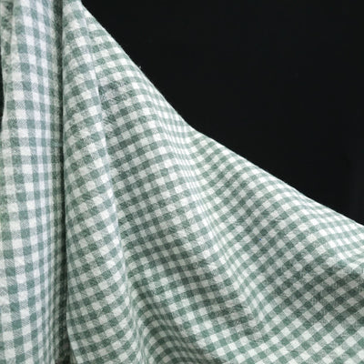 Organic Cotton | Gingham | 5 mm - Sage