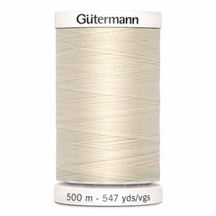 Gütermann | Fil Sew-All | 500 m | #022 | Coquille d'Oeuf