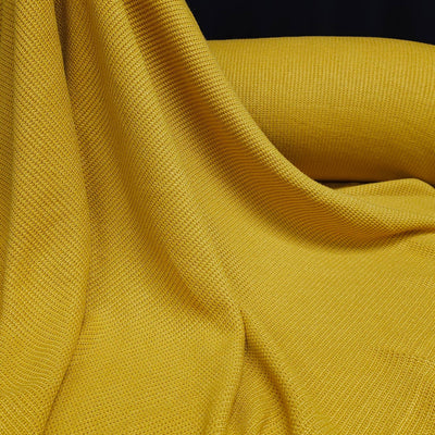 Honeycomb Knit Fabric - Golden Sand 